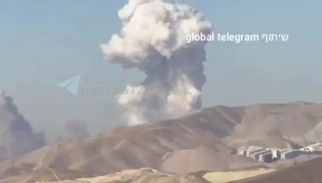 Airstrikes in Parchin district in Tehran