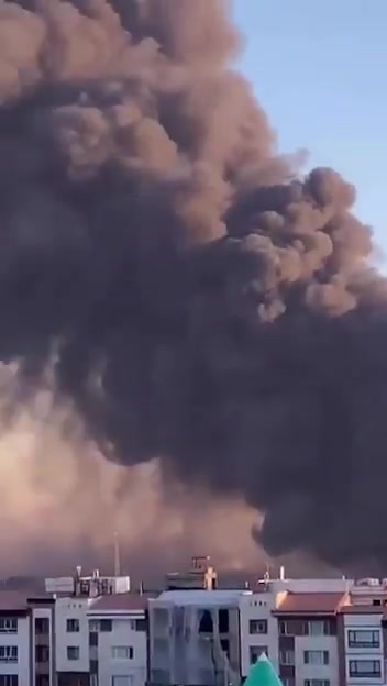 An Israeli airstrike targeted the Vardavard Logistics and Support Center in Tehran