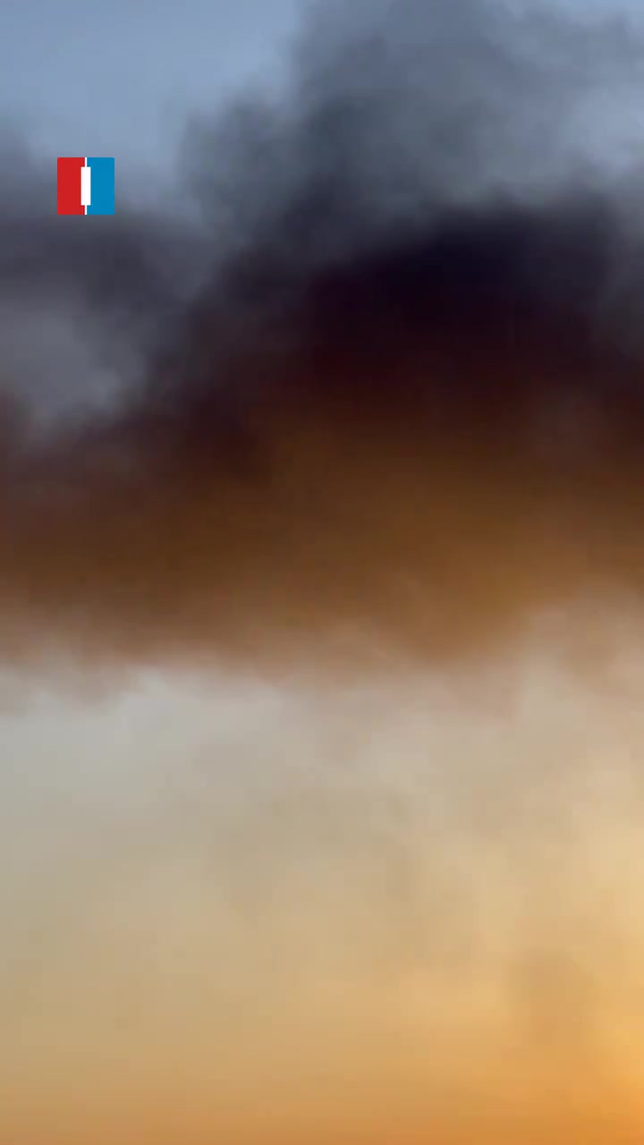 A video sent to Iran International on Tuesday showed the aftermath of an airstrike, said to have targeted a helicopter factory in Karaj, Iran according to an eyewitness