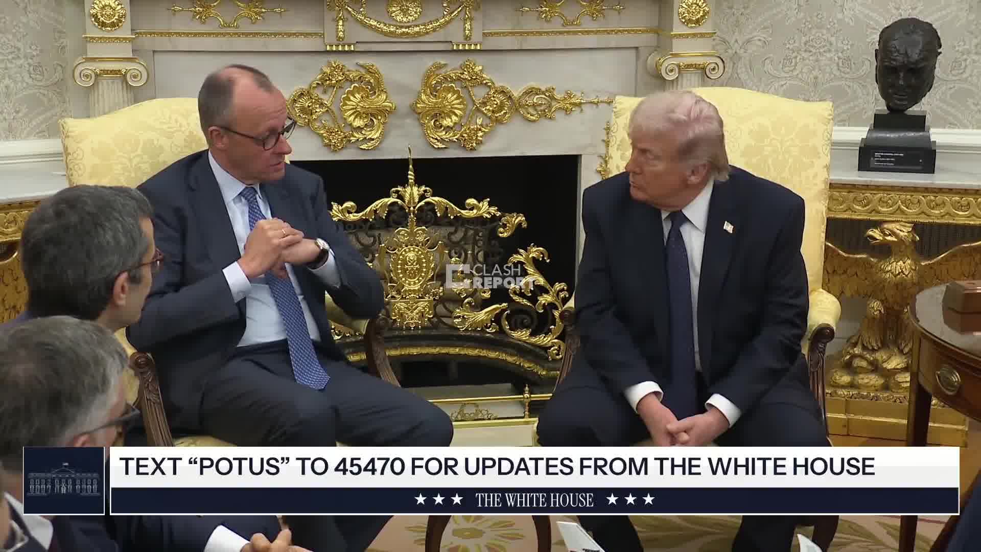 Merz to Trump: We are on the same page in terms of getting this terrible regime in Tehran away. We will be talking about the day after