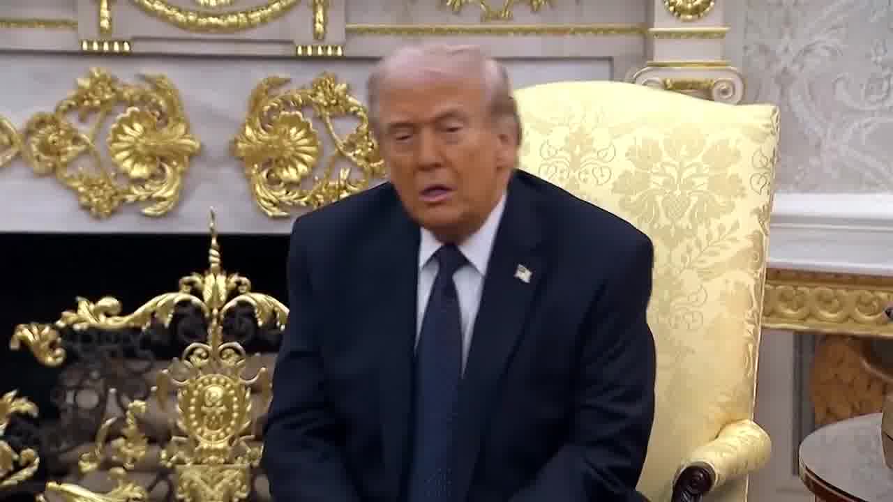 Question: Did Israel force your land to launch these strikes against Iran? TRUMP: No. I might've forced their hand. It was my opinion that these lunatics were gonna attack first