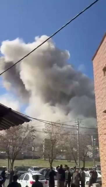 Strike on Iranian government's military bases in the border city of Baneh