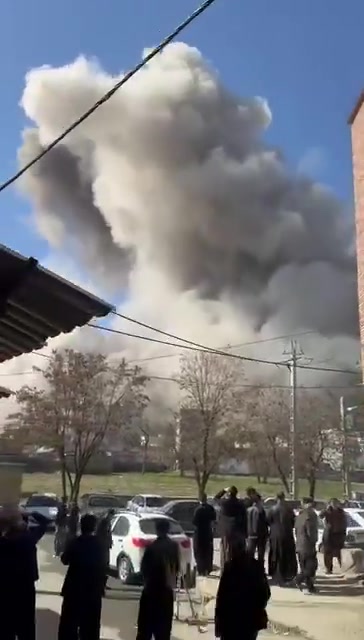 Strike on Iranian government's military bases in the border city of Baneh