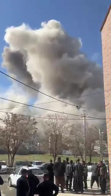 Strike on Iranian government's military bases in the border city of Baneh