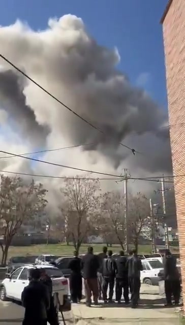 Strike on Iranian government's military bases in the border city of Baneh