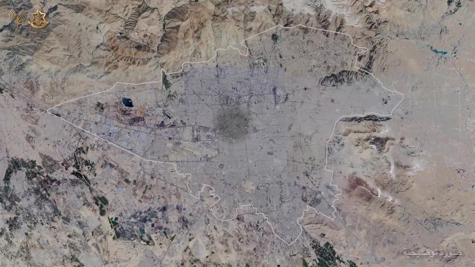 Israeli army: The Israeli army has just completed a large-scale airstrike on a major military complex belonging to the Iranian regime, which houses command headquarters and soldiers from all branches of the Iranian security establishment. Under precise guidance from Military Intelligence, Air Force fighter jets have just completed a large-scale airstrike on the complex.