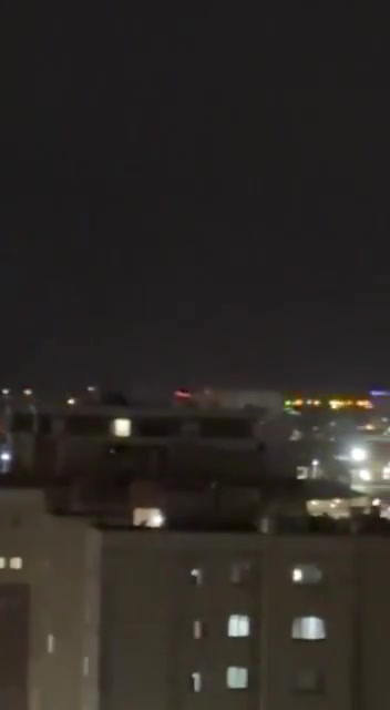 Several airstrikes on missile site in southwest of Yazd. Yazd Province, Iran (Video: @vahid)