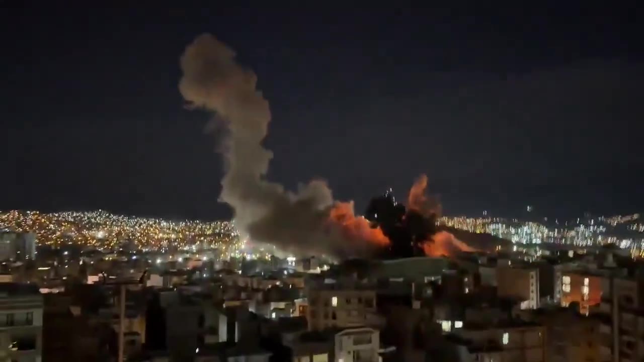 Minutes ago, at 02:15 a.m. local time, the state broadcasting complex in Sanandaj/Sine, Kurdistan Region in Iran, was struck by a missile during a U.S.–Israeli airstrike. The blast was so powerful that windows in several residential homes in nearby neighborhoods were shattered
