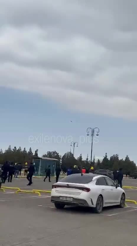 Drone strike has been reported at Nakhchivan airport in Azerbaijan