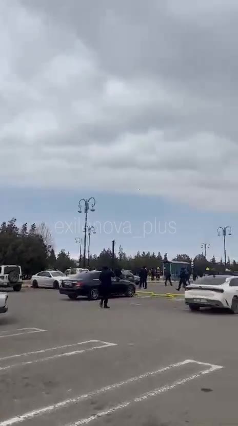 Drone strike has been reported at Nakhchivan airport in Azerbaijan