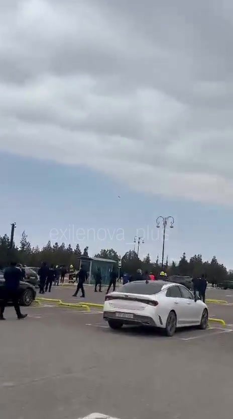 Drone strike has been reported at Nakhchivan airport in Azerbaijan