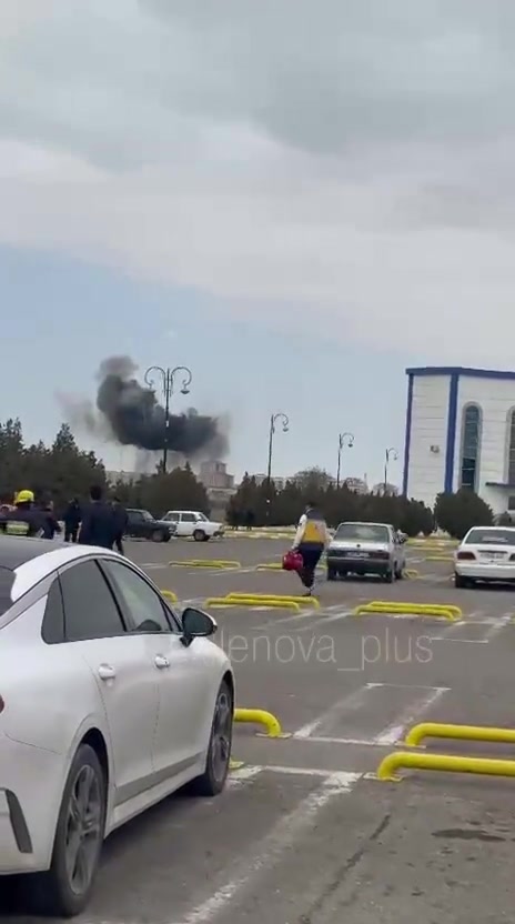 Drone strike has been reported at Nakhchivan airport in Azerbaijan