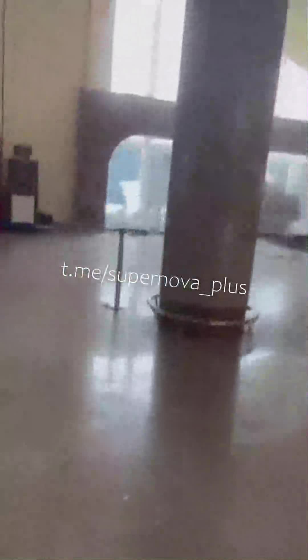 Damage to the Nakhchivan airport as result of drone strike