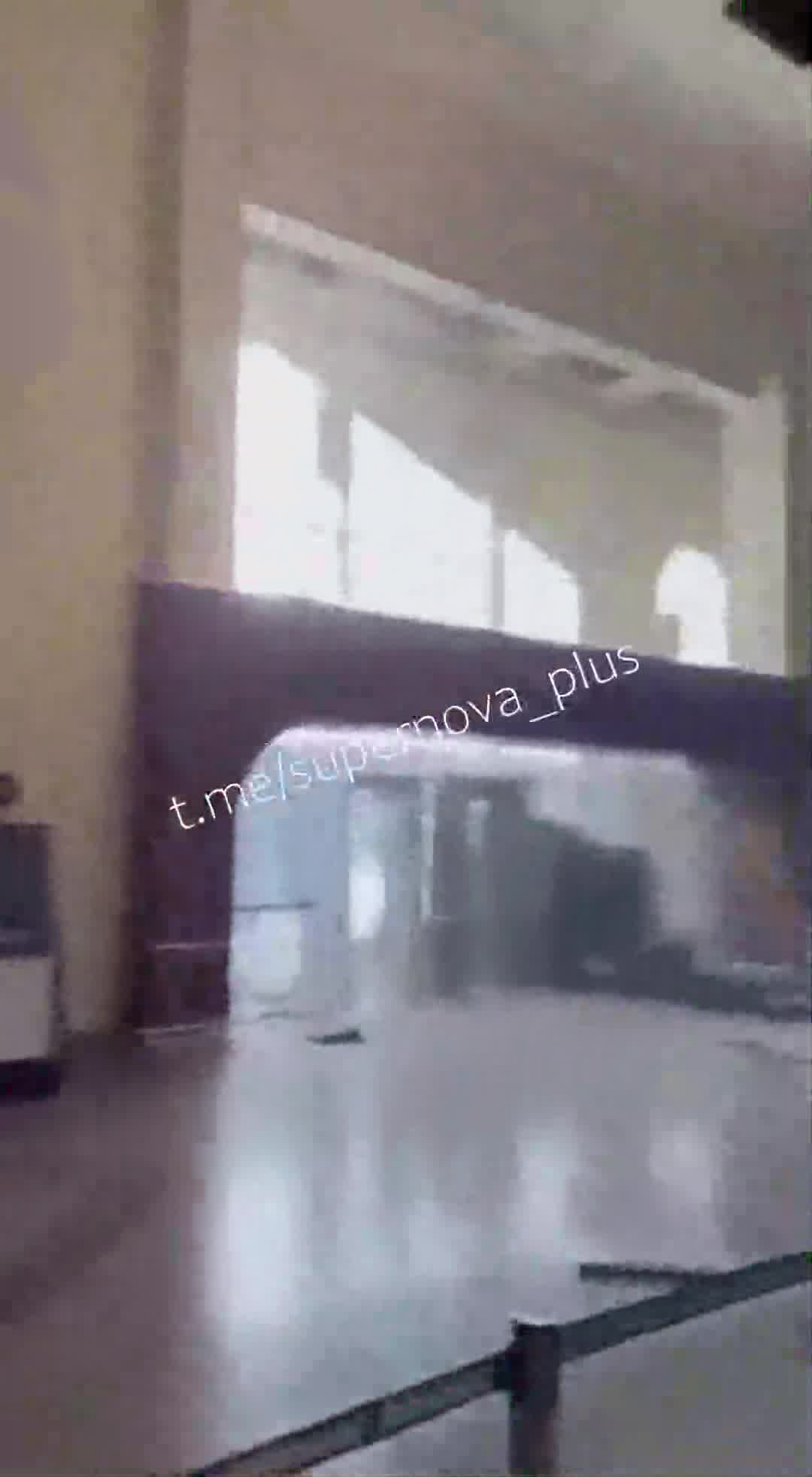 Damage to the Nakhchivan airport as result of drone strike