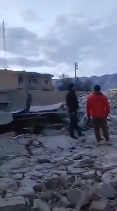The police station in Eyvan in Ilam Province (Iran) was destroyed this morning by a U.S./Israeli strike.  