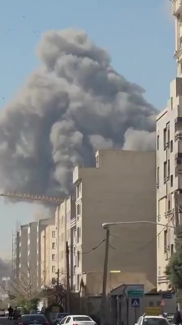 Massive explosion in Tehran near Azadi Stadium