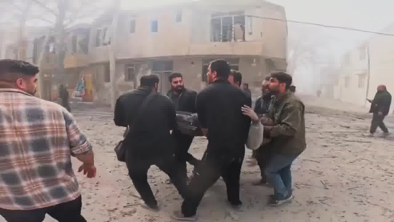 Heavy destruction in Khorramabad, Iran following U.S./Israeli airstrikes