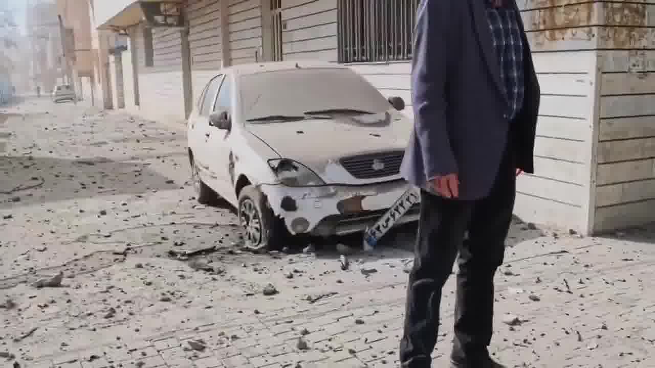 Heavy destruction in Khorramabad, Iran following U.S./Israeli airstrikes