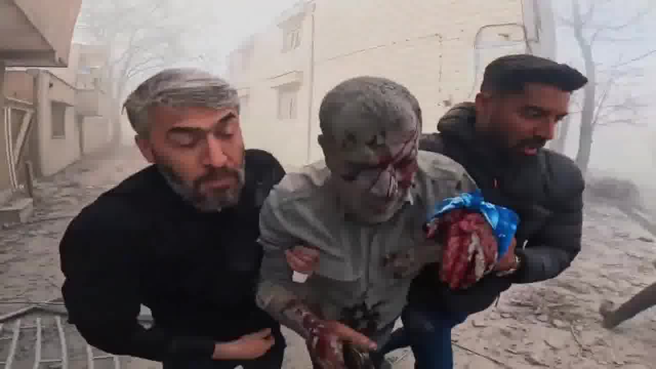 Heavy destruction in Khorramabad, Iran following U.S./Israeli airstrikes