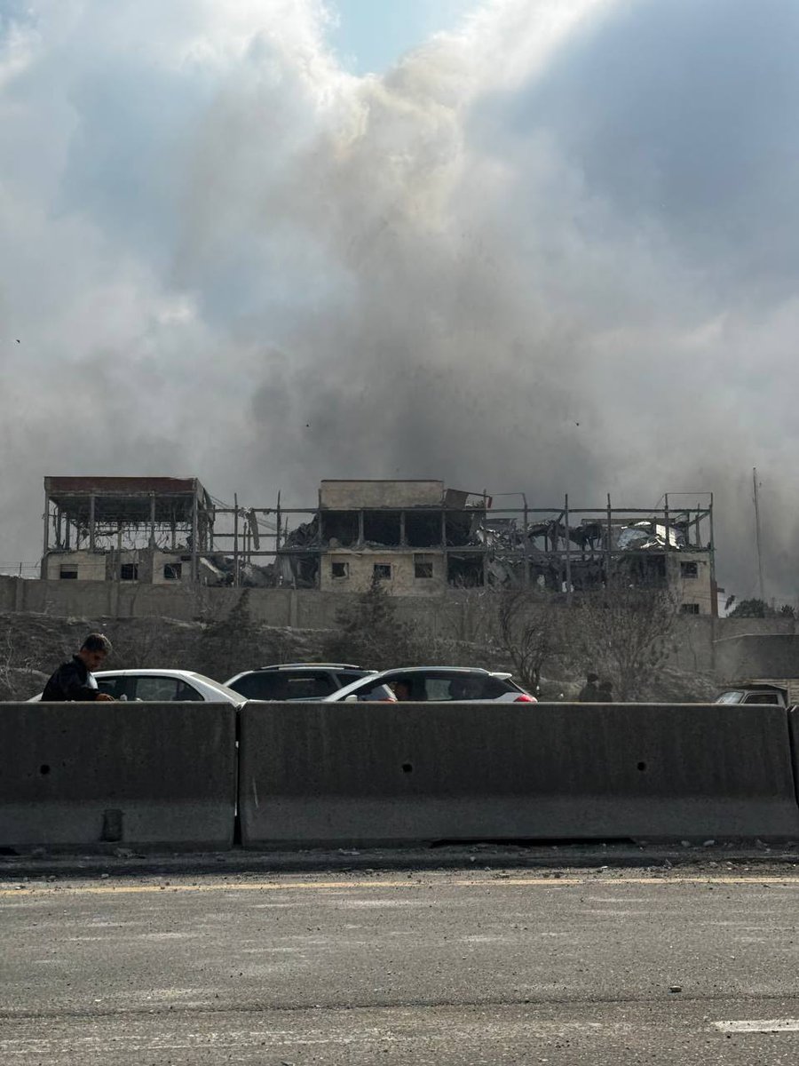 Ashura Brigade HQ in Tabriz, after today's airstrikes