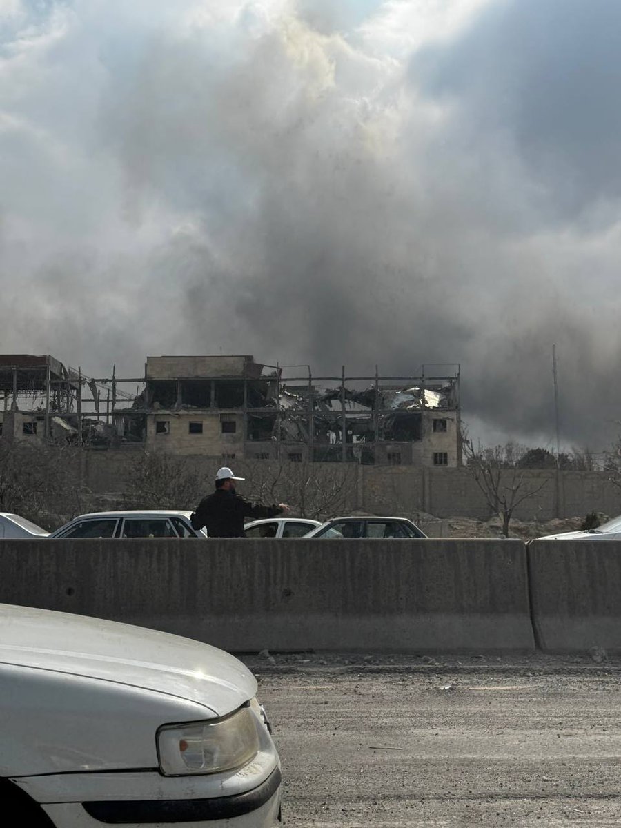 Ashura Brigade HQ in Tabriz, after today's airstrikes