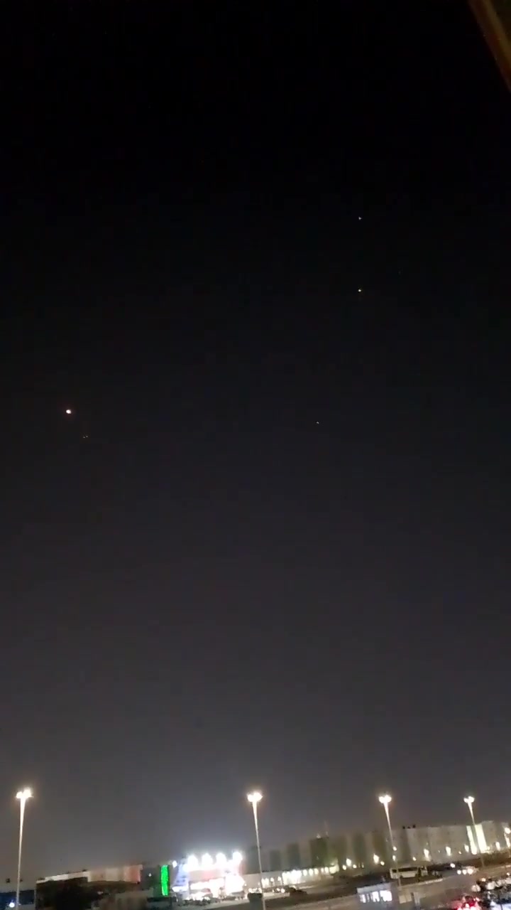 Multiple interceptions reported over Abu Dhabi as witnesses tells Reuters explosions have been heard near Zayed International Airport