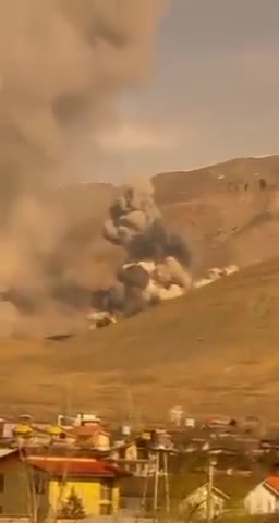 An airstrike targeted weapons depots in Damavand province, Iran
