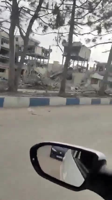 The Law Enforcement Command and Criminal Investigation Department in Urmia, West Azerbaijan Province (Iran) was destroyed