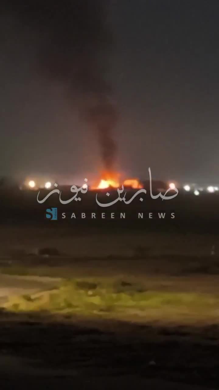 Iranian drones and rockets reportedly hit U.S. military's Victoria Base (Camp Victory) near Baghdad International Airport, triggering air defenses and causing fires