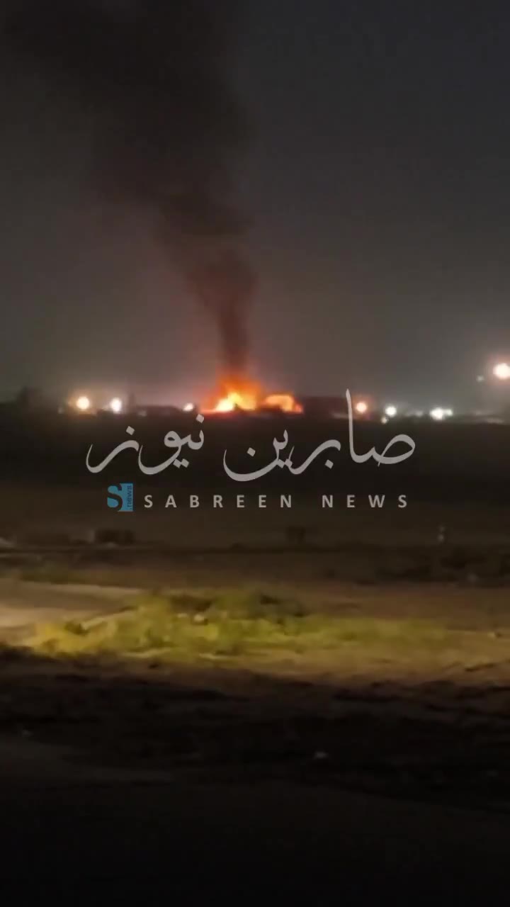 Iranian drones and rockets reportedly hit U.S. military's Victoria Base (Camp Victory) near Baghdad International Airport, triggering air defenses and causing fires