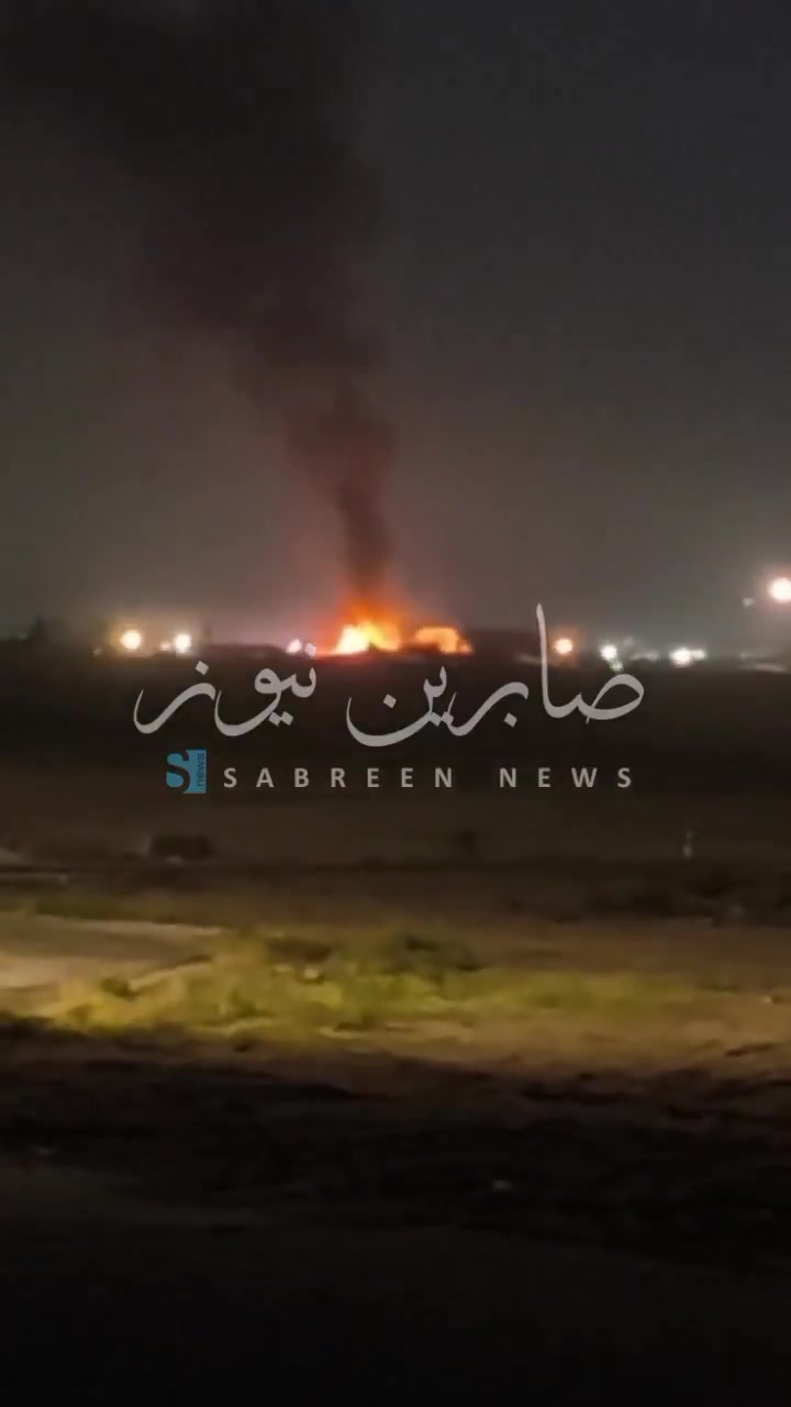 Iranian drones and rockets reportedly hit U.S. military's Victoria Base (Camp Victory) near Baghdad International Airport, triggering air defenses and causing fires