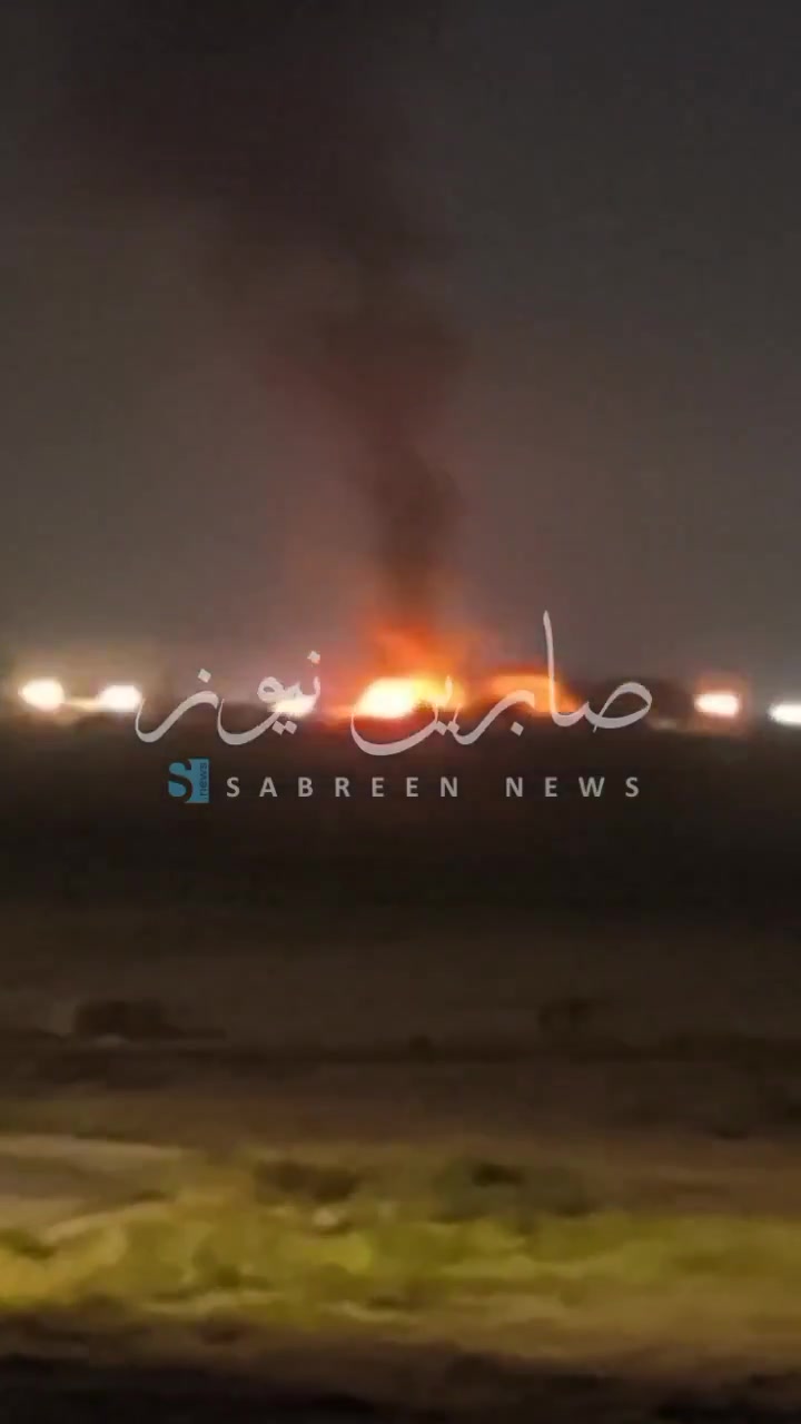 Iranian drones and rockets reportedly hit U.S. military's Victoria Base (Camp Victory) near Baghdad International Airport, triggering air defenses and causing fires