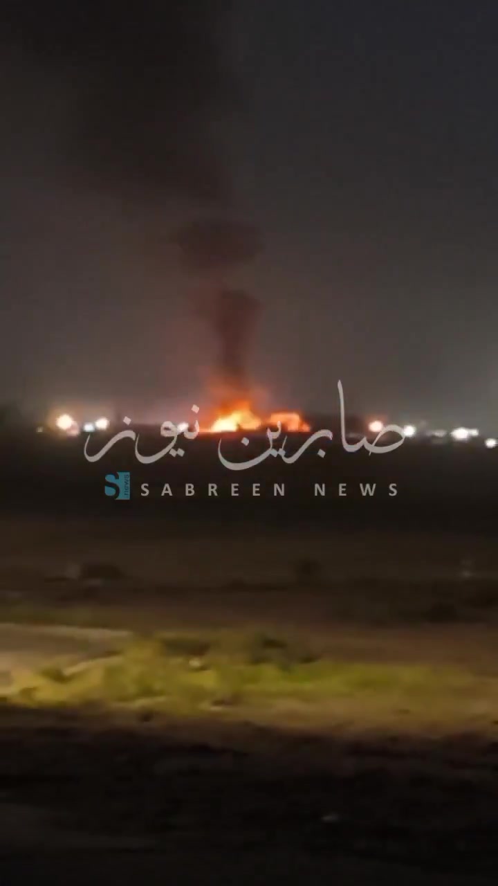 Iranian drones and rockets reportedly hit U.S. military's Victoria Base (Camp Victory) near Baghdad International Airport, triggering air defenses and causing fires