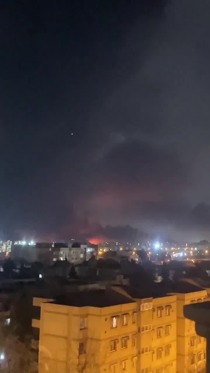 'Explosions in West Tehran' Video received: Mehrabad side