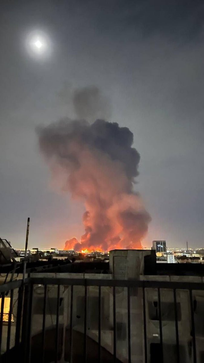 Violent explosions in Tehran