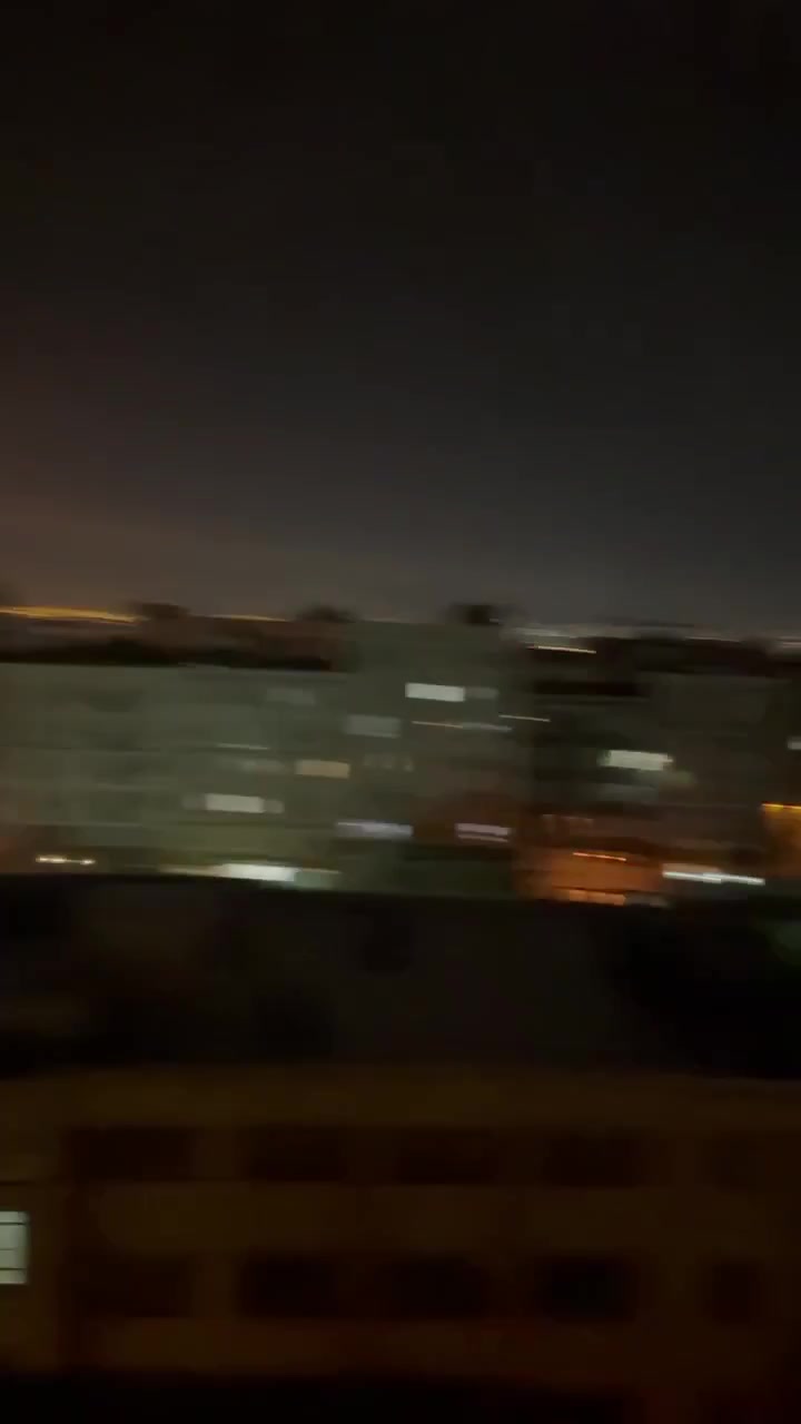 Violent bombardment in Tehran