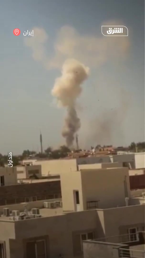 Footage circulating online, which its publishers claim shows airstrikes targeting the vicinity of Kish International Airport and other locations on Kish Island in Hormozgan province, southern Iran.