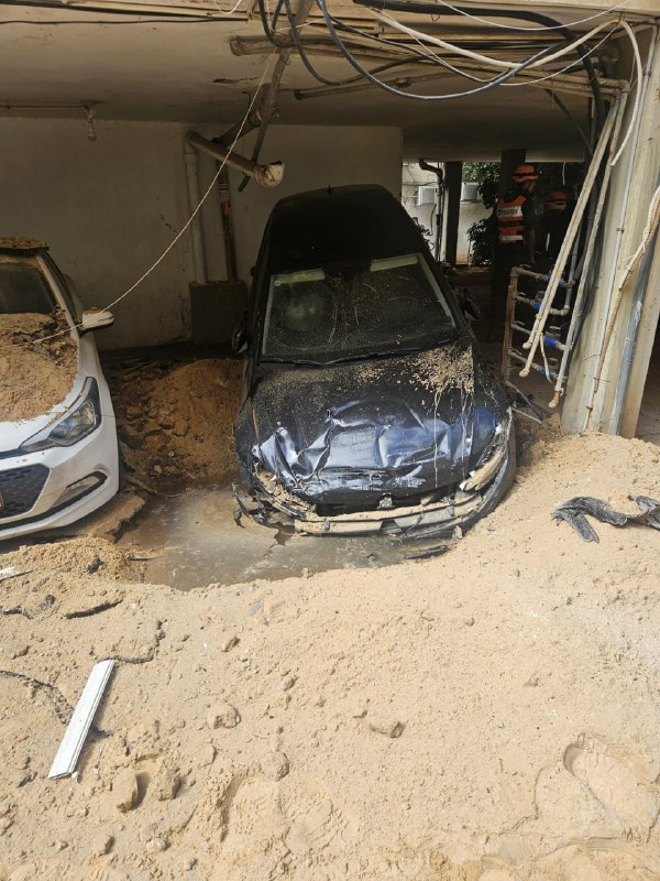 From the scenes of some of the cluster munition impacts in central Israel following Iran's latest ballistic missile attack