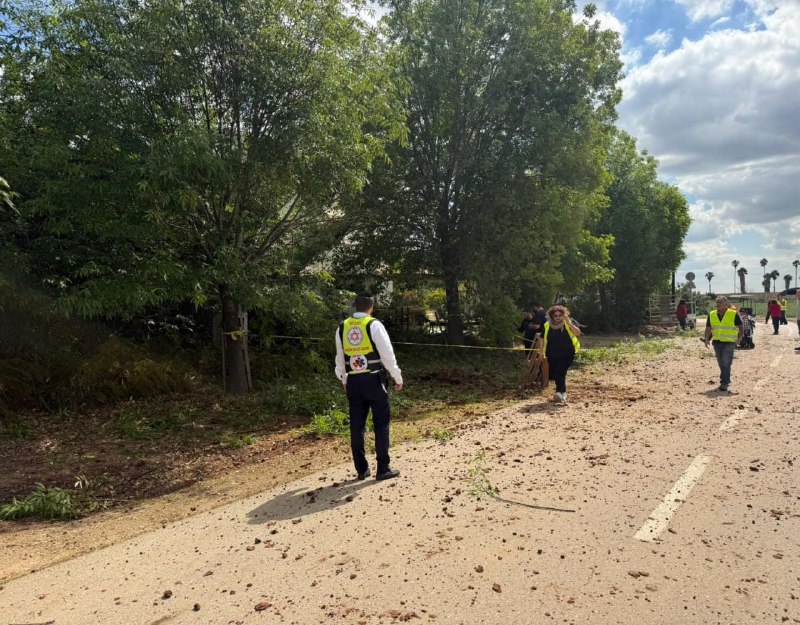 From the scenes of some of the cluster munition impacts in central Israel following Iran's latest ballistic missile attack