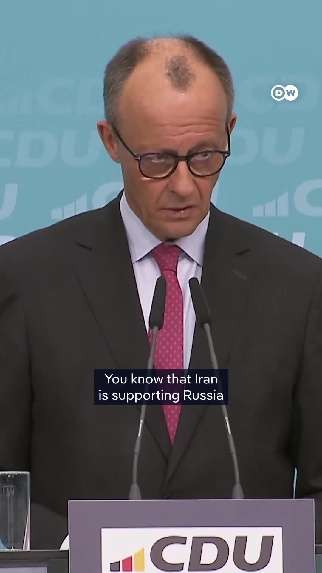 German Chancellor Merz on Iran: Iran is the center of international terrorism, and this center must be shut down. The Americans and Israelis are doing that in their own way
