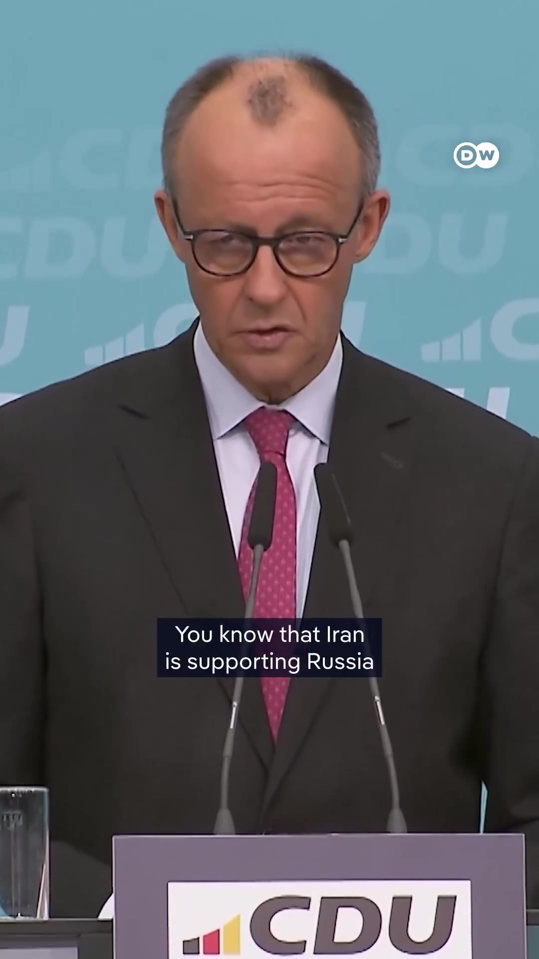 German Chancellor Merz on Iran: Iran is the center of international terrorism, and this center must be shut down. The Americans and Israelis are doing that in their own way