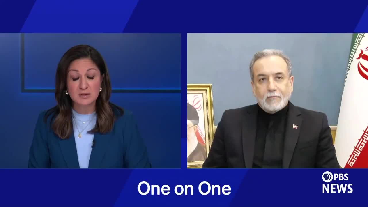 Iranian Foreign Minister Abbas Araghchi says negotiating with the United States is off the table right now. It's too soon for newly chosen supreme leader Mojtaba Khamenei to offer comment on talks with the U.S., Araghchi said in an interview with PBS News Hour's Amna Nawaz (
@IAmAmnaNawaz
) on Monday. But we have a very bitter experience of talking with the Americans, he said. We negotiated with them last year, in last June, and they attacked us in the middle of negotiations. And, again this year, they tried to convince us that this time is different, he said.