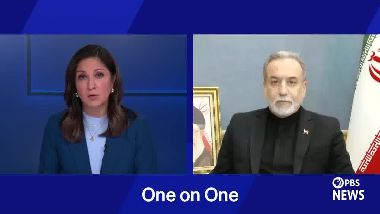 Iranian Foreign Minister Abbas Araghchi says negotiating with the United States is off the table right now. It's too soon for newly chosen supreme leader Mojtaba Khamenei to offer comment on talks with the U.S., Araghchi said in an interview with PBS News Hour's Amna Nawaz (
@IAmAmnaNawaz
) on Monday. But we have a very bitter experience of talking with the Americans, he said. We negotiated with them last year, in last June, and they attacked us in the middle of negotiations. And, again this year, they tried to convince us that this time is different, he said.