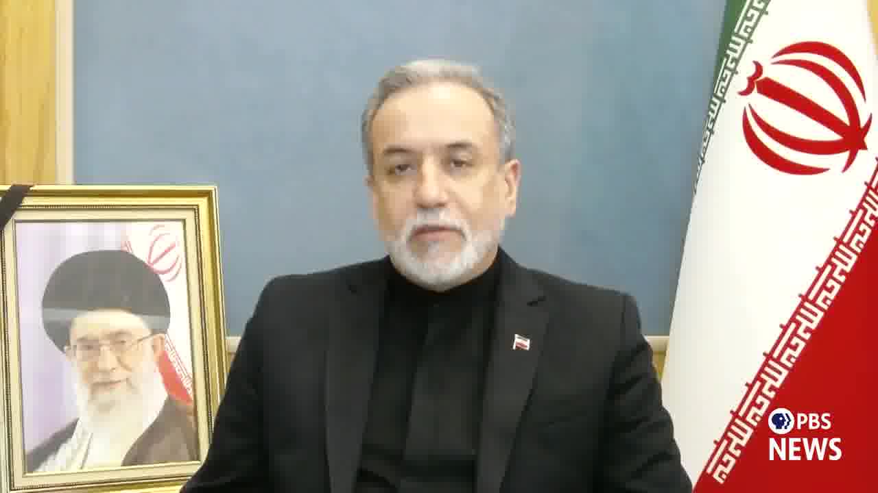 Iranian Foreign Minister Abbas Araghchi says negotiating with the United States is off the table right now. It's too soon for newly chosen supreme leader Mojtaba Khamenei to offer comment on talks with the U.S., Araghchi said in an interview with PBS News Hour's Amna Nawaz (
@IAmAmnaNawaz
) on Monday. But we have a very bitter experience of talking with the Americans, he said. We negotiated with them last year, in last June, and they attacked us in the middle of negotiations. And, again this year, they tried to convince us that this time is different, he said.