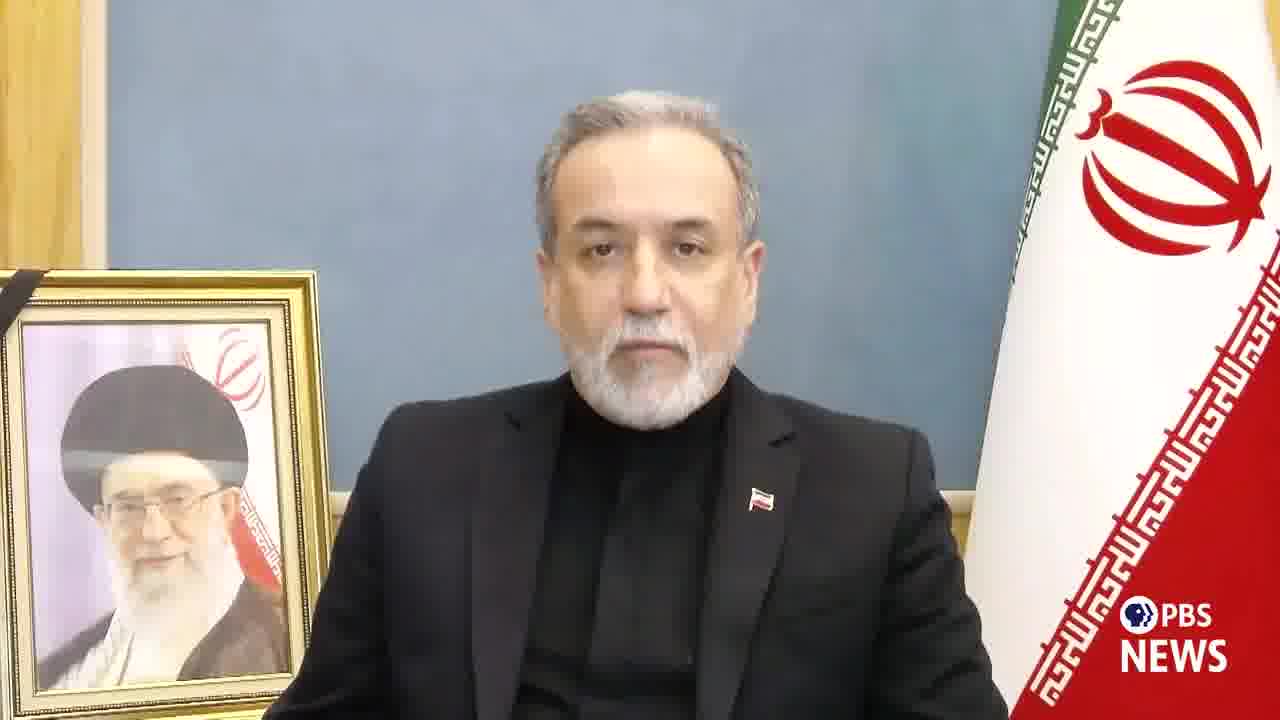 Iranian Foreign Minister Abbas Araghchi says negotiating with the United States is off the table right now. It's too soon for newly chosen supreme leader Mojtaba Khamenei to offer comment on talks with the U.S., Araghchi said in an interview with PBS News Hour's Amna Nawaz (
@IAmAmnaNawaz
) on Monday. But we have a very bitter experience of talking with the Americans, he said. We negotiated with them last year, in last June, and they attacked us in the middle of negotiations. And, again this year, they tried to convince us that this time is different, he said.