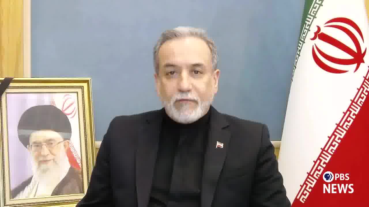 Iranian Foreign Minister Abbas Araghchi says negotiating with the United States is off the table right now. It's too soon for newly chosen supreme leader Mojtaba Khamenei to offer comment on talks with the U.S., Araghchi said in an interview with PBS News Hour's Amna Nawaz (
@IAmAmnaNawaz
) on Monday. But we have a very bitter experience of talking with the Americans, he said. We negotiated with them last year, in last June, and they attacked us in the middle of negotiations. And, again this year, they tried to convince us that this time is different, he said.