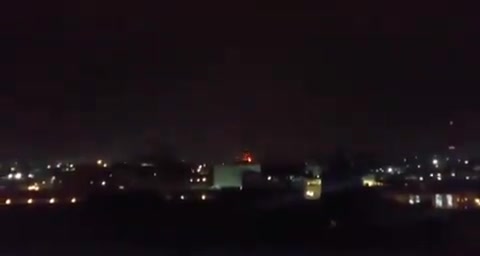 Violent bombardment in Karaj