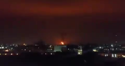 Violent bombardment in Karaj