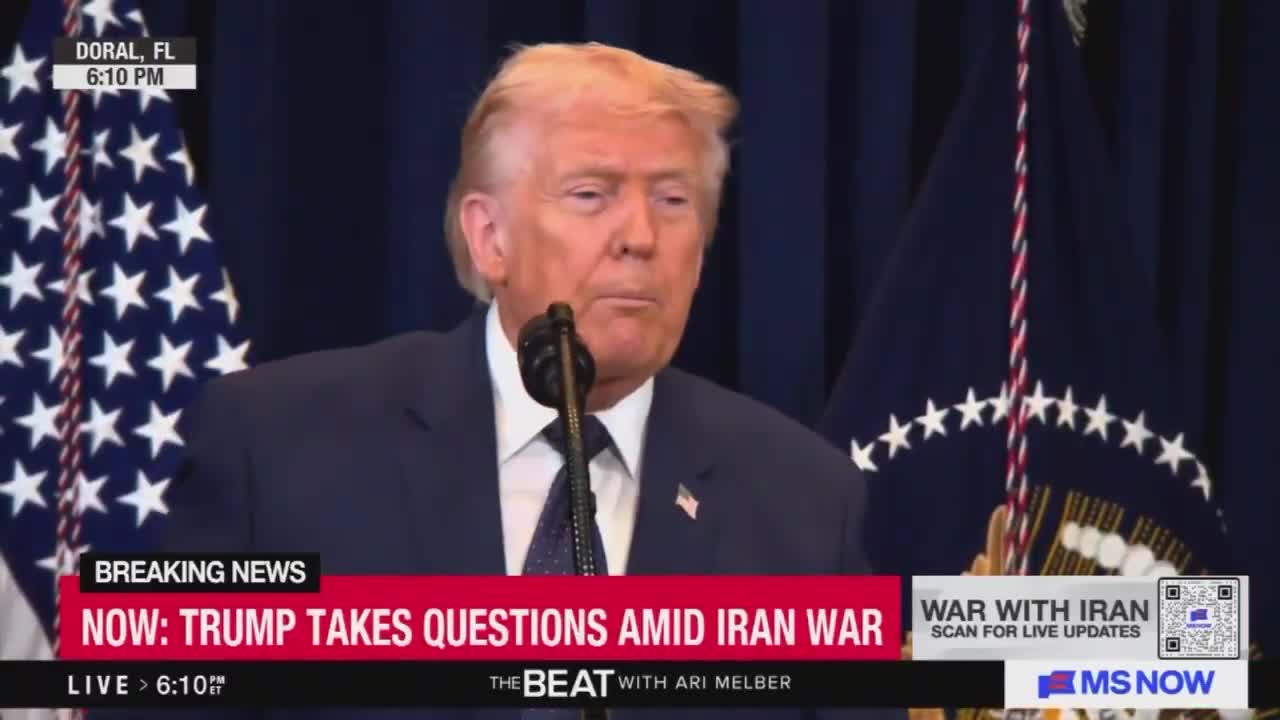 Reporter: A video appears to show a tomahawk missile likely destroyed that Iranian girls school. Will the US accept any responsibility. Trump: I will say that the tomahawk is sold and used by other countries. And whether it's Iran who also has some tomahawks, they wish they had more, but whether it's Iran or somebody else, a tomahawk is very generic. That’s being investigated