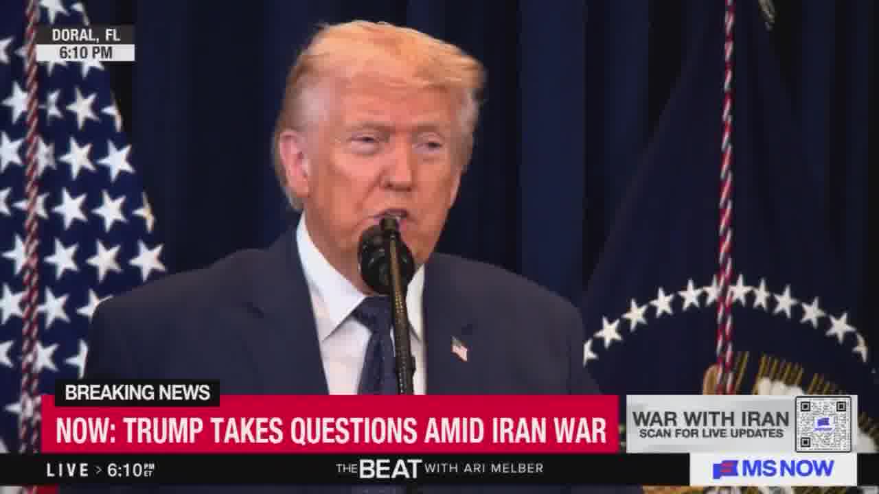 Reporter: A video appears to show a tomahawk missile likely destroyed that Iranian girls school. Will the US accept any responsibility. Trump: I will say that the tomahawk is sold and used by other countries. And whether it's Iran who also has some tomahawks, they wish they had more, but whether it's Iran or somebody else, a tomahawk is very generic. That’s being investigated
